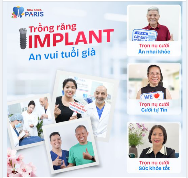 Trồng răng Implant là phương pháp khôi phục răng mất được các chuyên gia răng - hàm - mặt hàng đầu thế giới khuyên dùng vì 3 lý do sau: