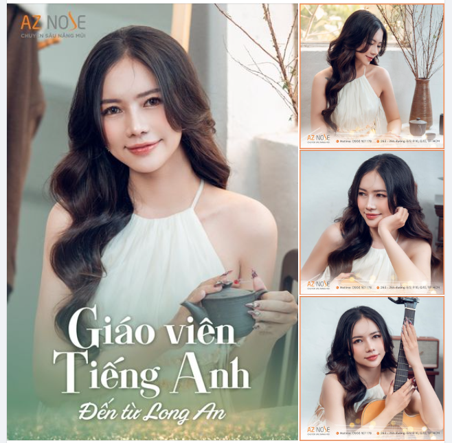 Nụ cười tựa như nắng, dịu dàng và xinh xắn, Thướt tha, duyên dáng, tinh khôi chính là khách nhà em!!