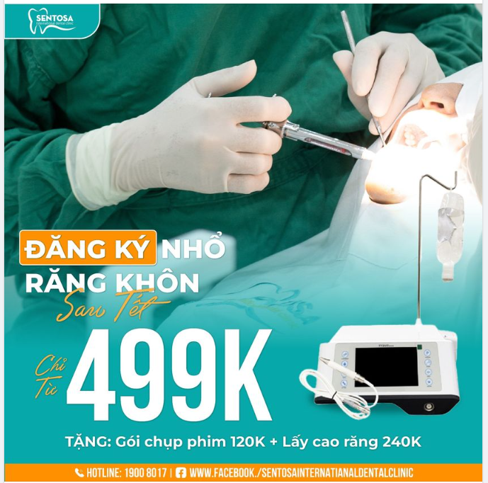 ĐĂNG KÝ NHỔ RĂNG KHÔN SAU TẾT CHỈ TỪ 499K/RĂNG