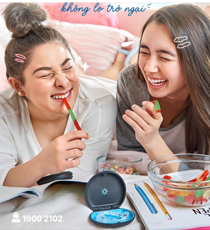 NIỀNG RĂNG INVISALIGN THOẢI MÁI ĂN TẾT VUI