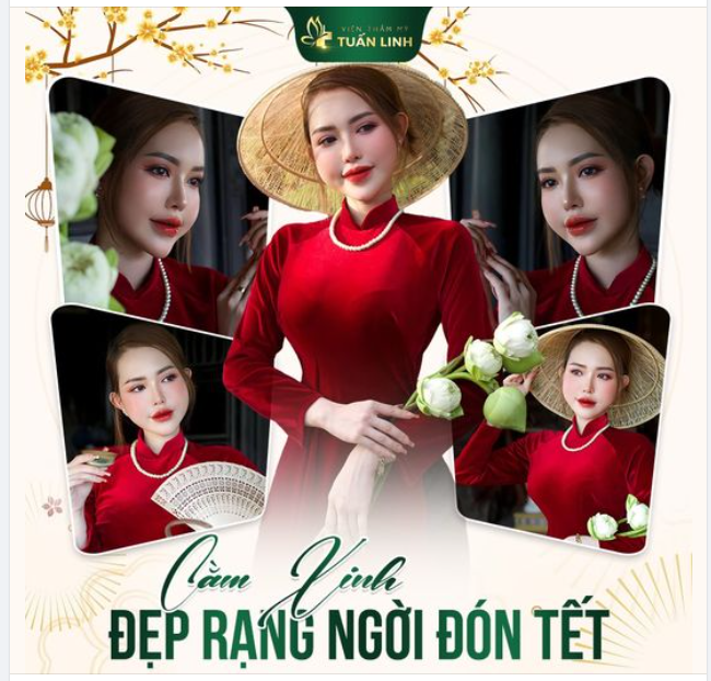 Hình ảnh chị khách xinh đẹp cùng chiếc cằm Vline thời thượng nhà Tuấn Linh !!