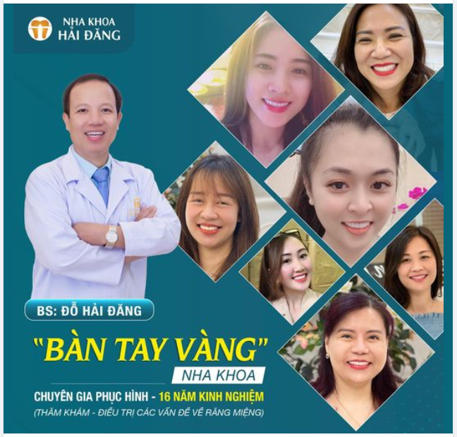 BÁC SĨ ĐỖ HẢI ĐĂNG “BÀN TAY VÀNG" CHUYÊN GIA PHỤC HÌNH RĂNG SỨ THẨM MỸ