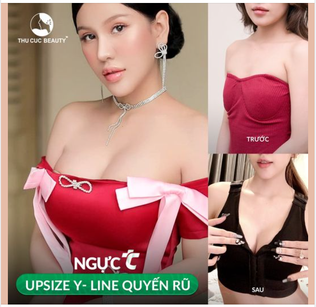 Xóa bỏ tự ti V1 teo lép nhờ Ngực TC V1 bật size, căng tròn, mềm mại
