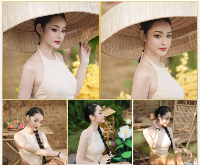 Nhan sắc 9X xinh như cô tấm giữa đời thường khiến người xem mãn nhãn sau 3 năm nâng cấp mũi tại Thế Giới Đẹp