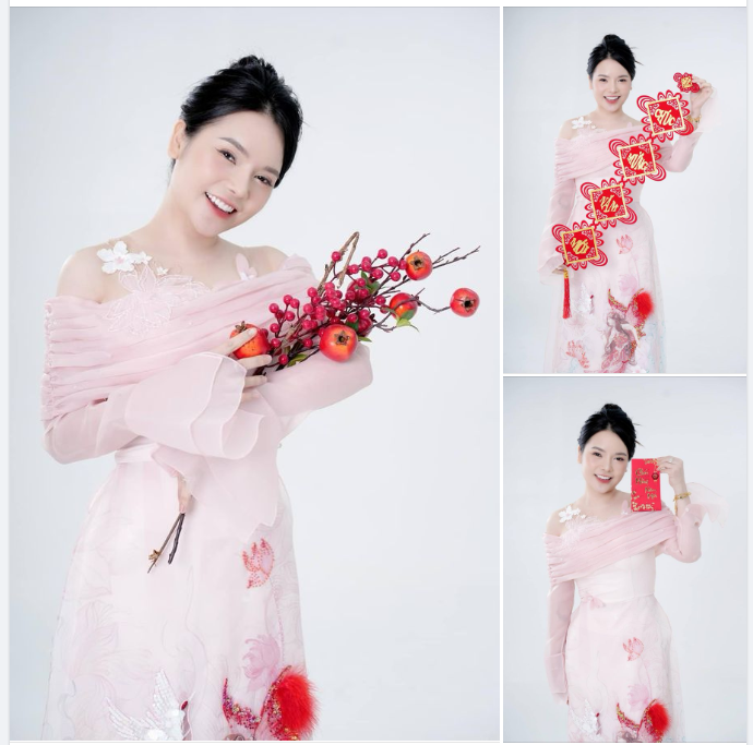 Bắt gặp khách hàng Delia khoe ảnh răng xinh chuẩn bị đón Xuân mới