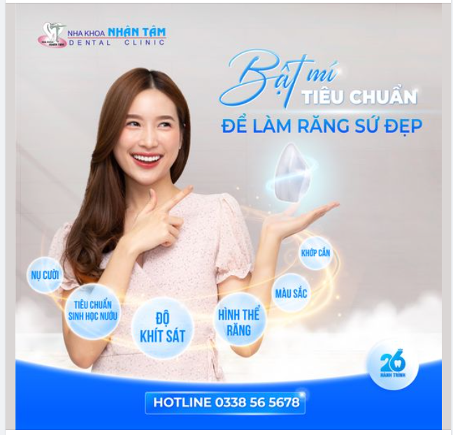 Bật mí một số tiêu chuẩn để làm răng sứ đẹp