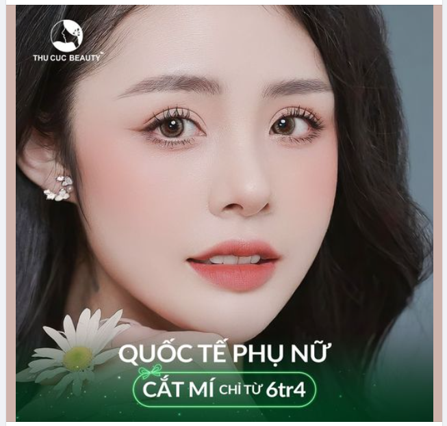 Quốc tế phụ nữ 8/3 cắt mí còn 6tr4