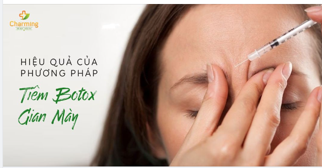 HIỆU QUẢ CỦA PHƯƠNG PHÁP TIÊM BOTOX GIAN MÀY