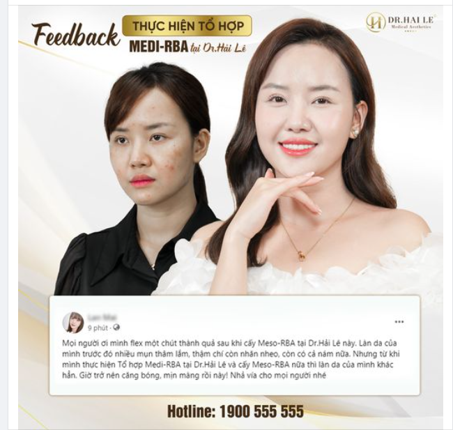 Chia sẻ của vị khách hàng sau khi thực hiện Tổ hợp Medi-RBA.