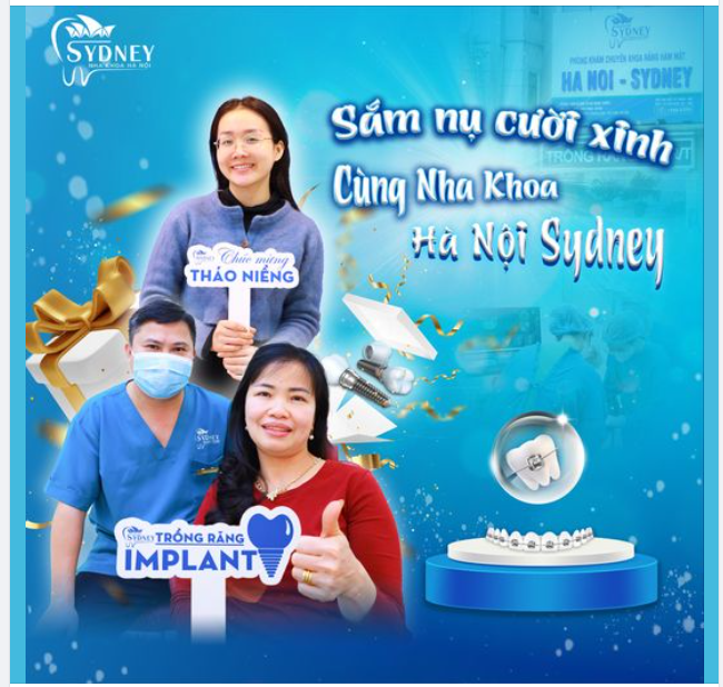 SẮM NGAY NỤ CƯỜI XINH CÙNG NHA KHOA HÀ NỘI SYDNEY