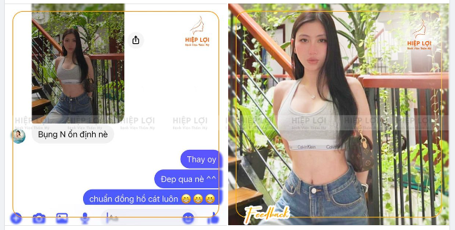 Chiếc feedback vòng eo "cực nuột" từ khách yêu nhà Hiệp Lợi