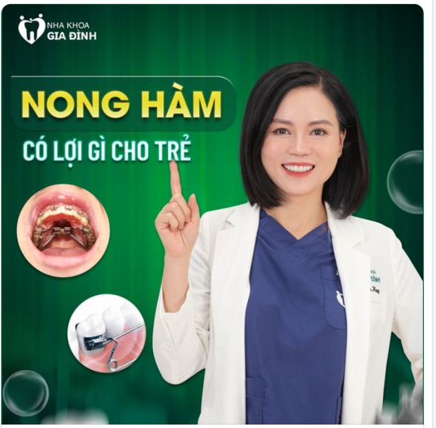 Nong hàm có lợi ích gì cho trẻ em?