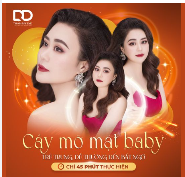 CẤY MỠ MẶT BABY - TRẺ TRUNG, DỄ THƯƠNG ĐẾN BẤT NGỜ