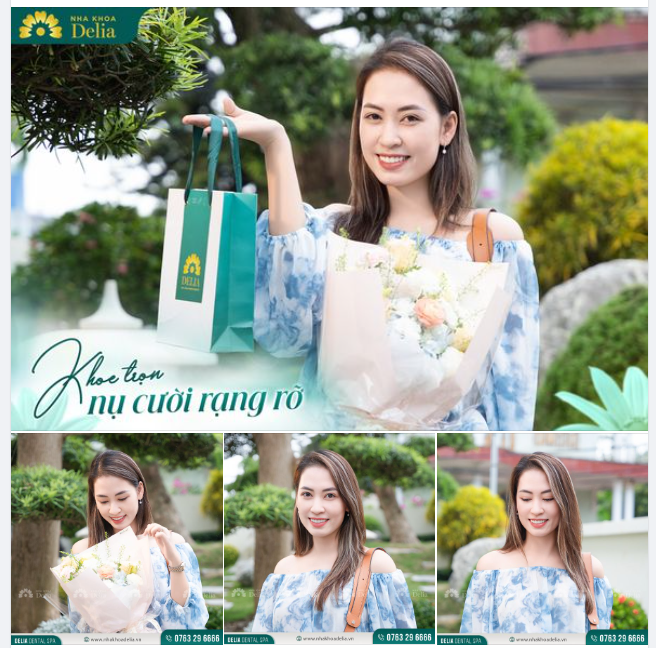 Rạng rỡ cùng "nụ cười Delia"