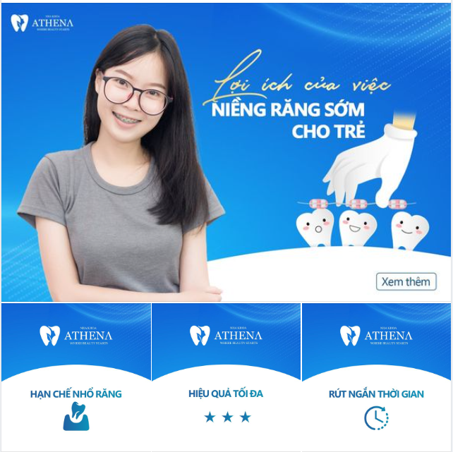 LỢI ÍCH CỦA VIỆC NIỀNG RĂNG SỚM CHO TRẺ