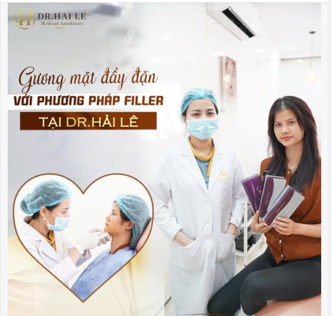 Gương mặt đầy đặn với phương pháp Filler tại dr Hải Lê 