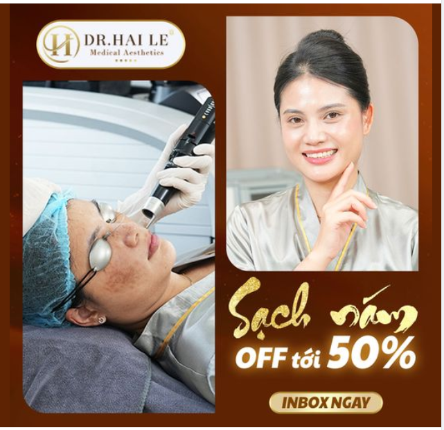 Sạch nám sáng da OFF tới 50%. Inb ngay 