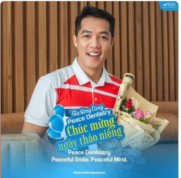 Phải khoe ngay feedback siêu đáng yêu từ “cựu đồng niềng” nhà Peace đây ạ - anh Quốc Lĩnh, một huấn luyện viên đào tạo tài năng.