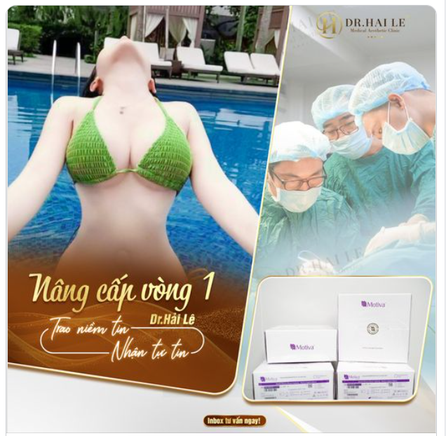 Thẩm mỹ vòng 1 Dr.Hải Lê - Trao niềm tin nhận tự tin