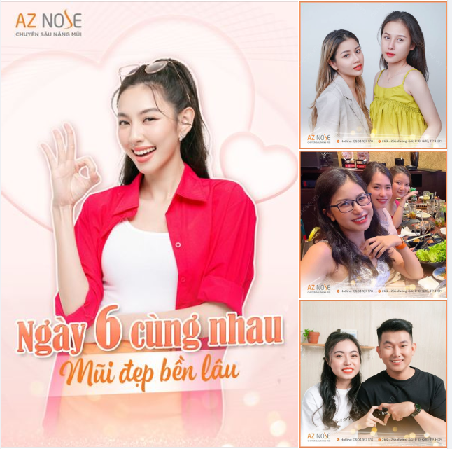 NGÀY 6 CÙNG NHAU - MŨI ĐẸP BỀN LÂU