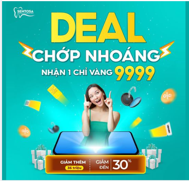 DEAL CHỚP NHOÁNG - NHẬN 1 CHỈ VÀNG 9999