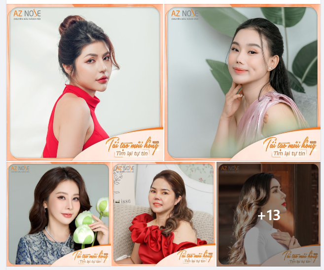 Từng nâng mũi bị "lỗi", hơn 12.000 KH đã tin chọn đội ngũ bác sĩ của AZ NOSE để tái tạo mũi h.ỏng!!