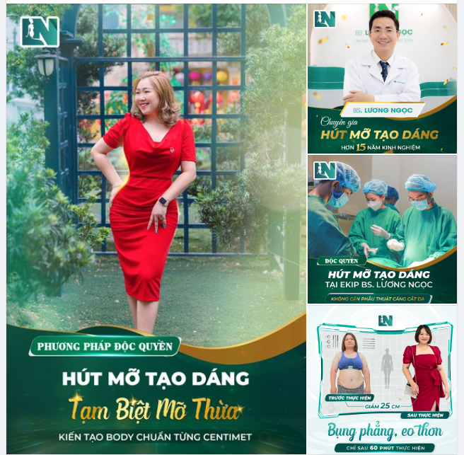 HÚT MỠ TẠO DÁNG CÙNG BS. LƯƠNG NGỌC - ĐẦU TƯ XỨNG ĐÁNG CHO VÓC DÁNG HOÀN HẢO