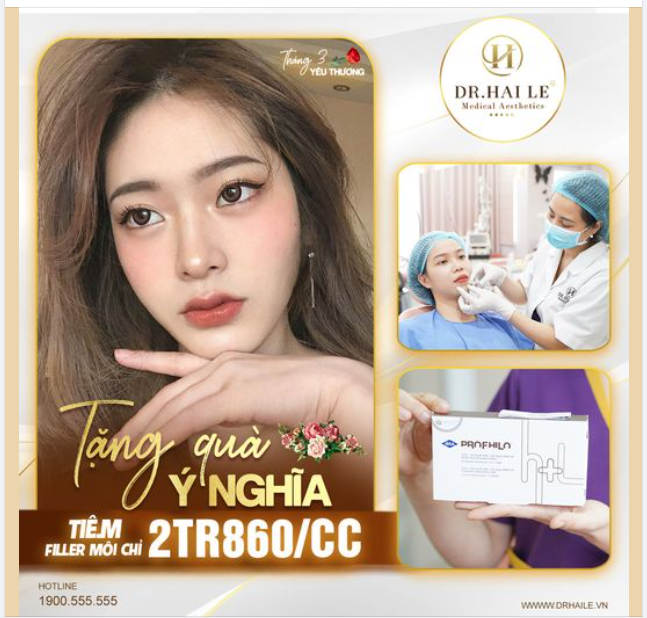 Tiêm filler tạo hình môi tim- Đắm chìm trong sự quyến rũ