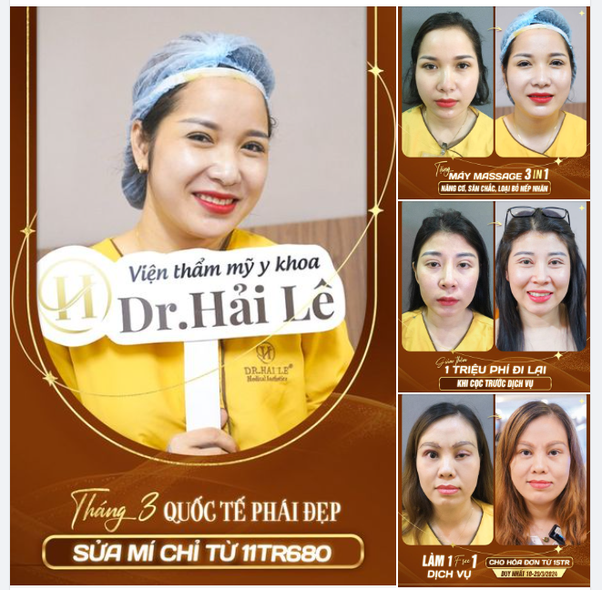 Địa chấn mang tên sửa mí Dr Hải Lê