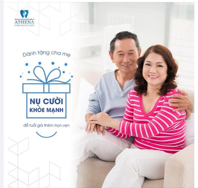 DÀNH TẶNG CHA MẸ NỤ CƯỜI KHỎE MẠNH ĐỂ TUỔI GIÀ THÊM TRỌN VẸN