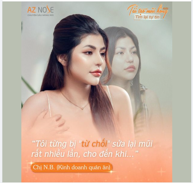 Tái tạo mũi h.ỏng - hồi phục chức năng thở cho chủ quán ăn 9X