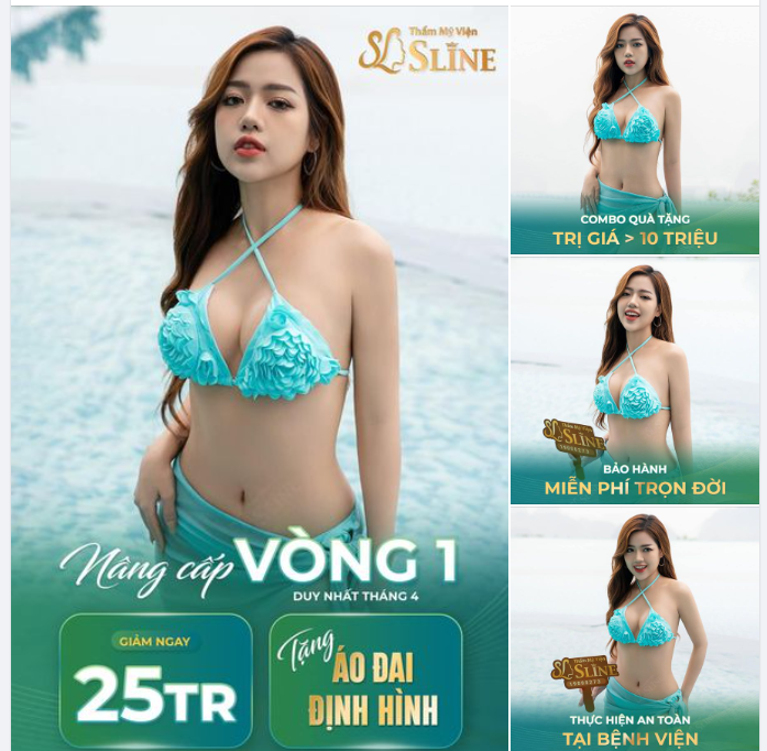 NGỰC XINH - ĐÓN HÈ CÙNG SLINE