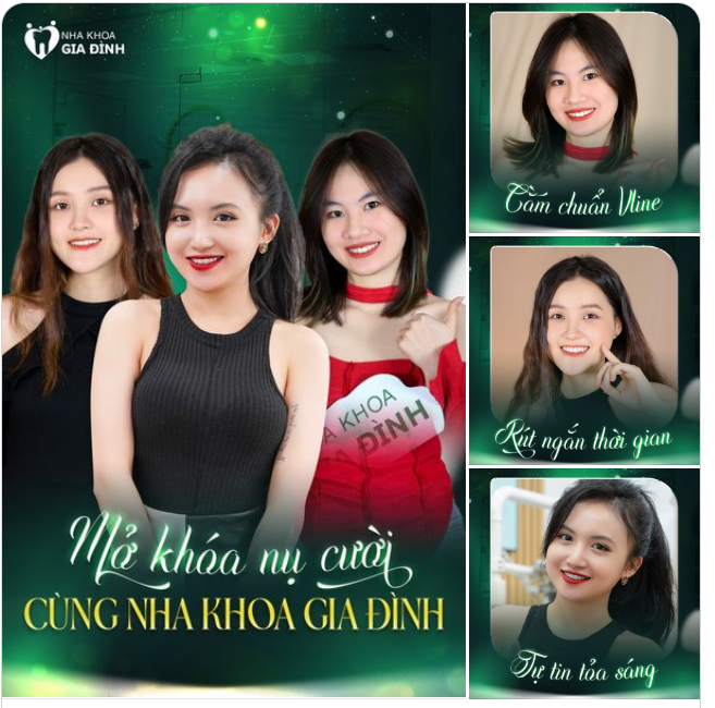 MỞ KHOÁ NỤ CƯỜI - RẠNG NGỜI HẠNH PHÚC CÙNG NHA KHOA GIA ĐÌNH
