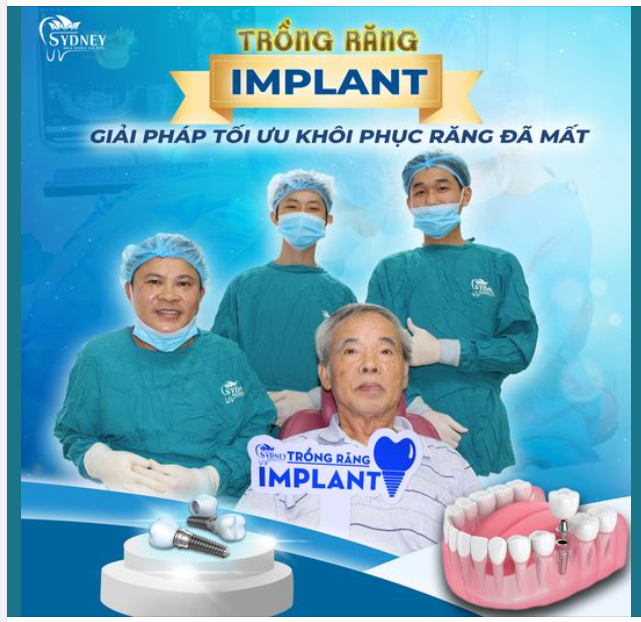 TRỒNG RĂNG IMPLANT - GIẢI PHÁP TỐI ƯU KHÔI PHỤC RĂNG ĐÃ MẤT