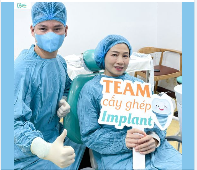 Trồng răng giả cố định, ăn nhai tốt như răng thật