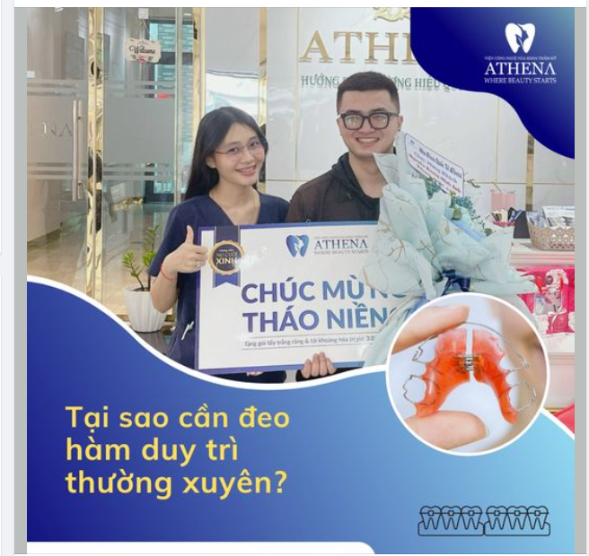 TẠI SAO NIỀNG RĂNG XONG PHẢI ĐEO HÀM DUY TRÌ?