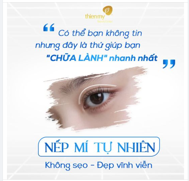 Nếp Mí Đẹp Tự Nhiên - Không Sẹo Và Đẹp Vĩnh Viễn