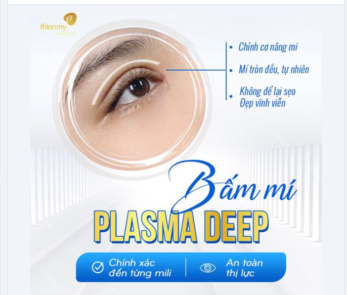 Bấm Mí Plasma Deep. Chính Xác Đến Từng Mili - An Toàn Thị Lực