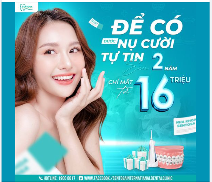 ĐỂ CÓ ĐƯỢC NỤ CƯỜI TỰ TIN SAU 2 NĂM CHỈ MẤT TỪ 16 TRIỆU?