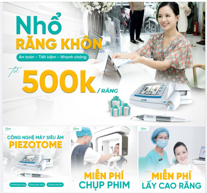 NHỔ RĂNG KHÔN AN TOÀN - TIẾT KIỆM - NHANH CHÓNG