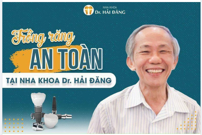 TRỒNG RĂNG AN TOÀN TẠI NHA KHOA HẢI ĐĂNG