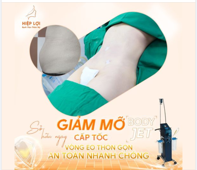 GIẢM MỠ CẤP TỐC - Với công nghệ "BODY JET"