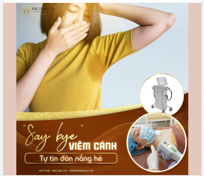 Tạm biệt hôi nách tự tin đón hè