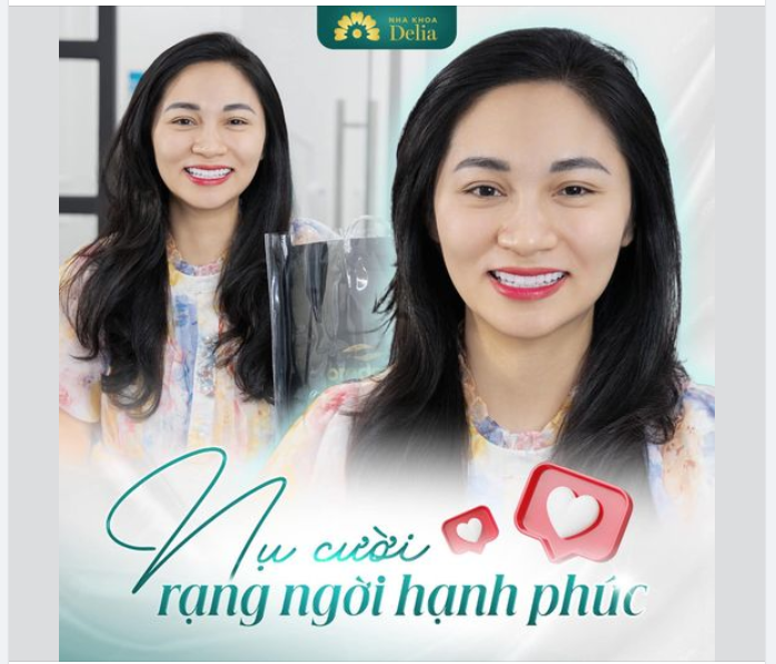 Người ta vẫn thường ví nụ cười là thước đo của hạnh phúc của người phụ nữ.