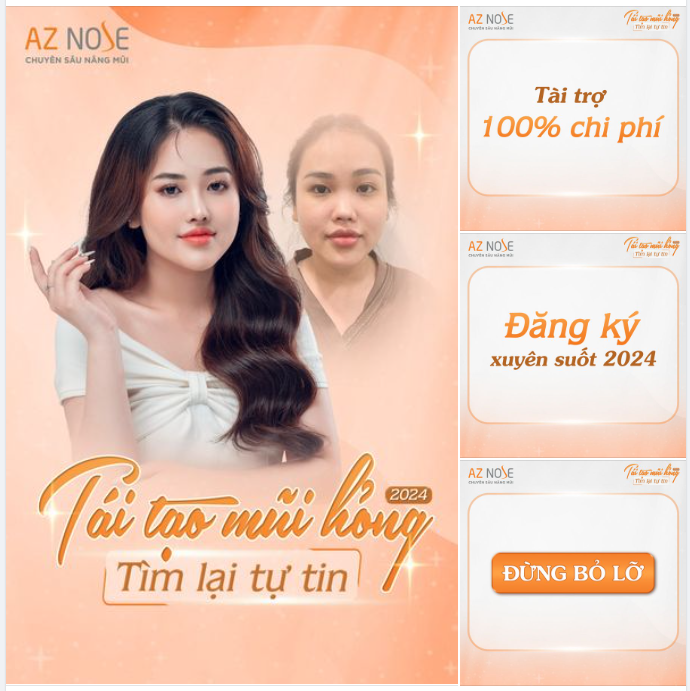 Bạn đang gặp khó khăn vì chiếc mũi hỏng?