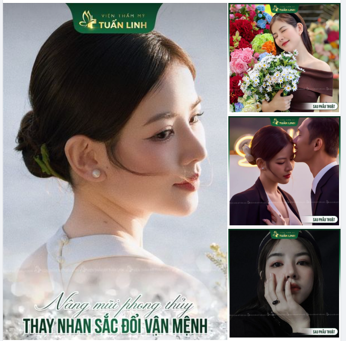 Nâng mũi phong thủy  - Thay nhan sắc đổi vận mệnh