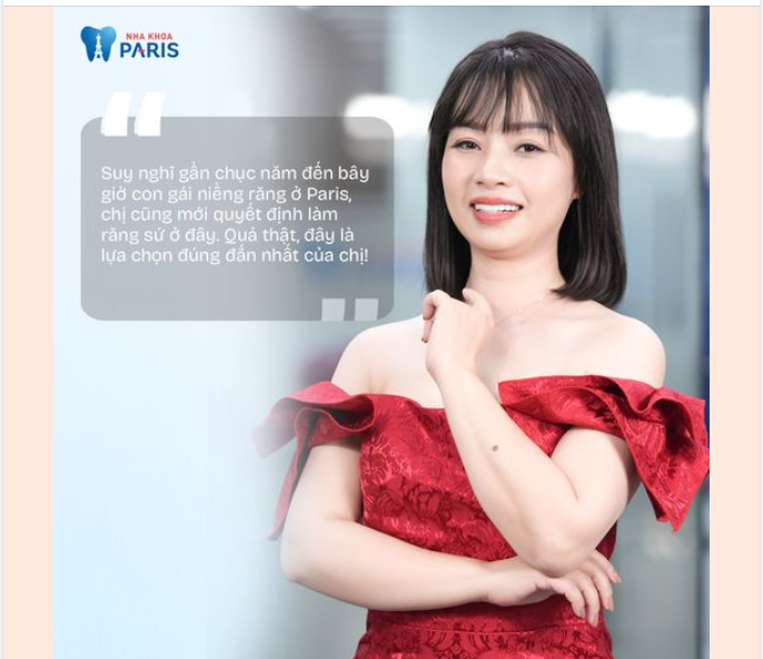 Lựa chọn bọc răng sứ tại Paris có thể không phải là lựa chọn nhất thời, nhưng lại là sự lựa chọn đúng đắn nhất.