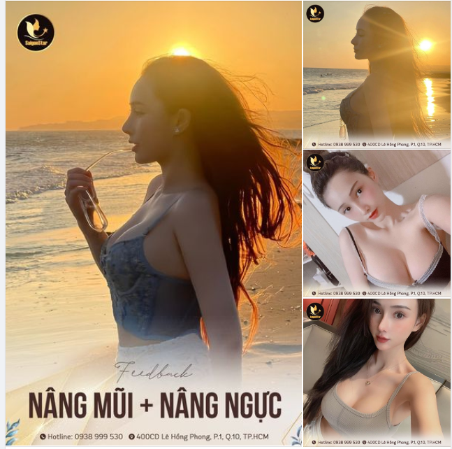 FEEDBACK CHÀO HÈ QUYẾN RŨ CÙNG COMBO NÂNG MŨI + NÂNG NGỰC