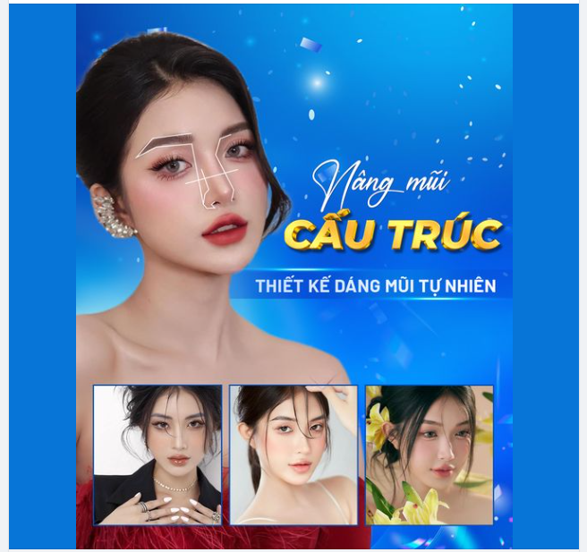 NÂNG MŨI CẤU TRÚC TẠI PKCK THIỆN MỸ