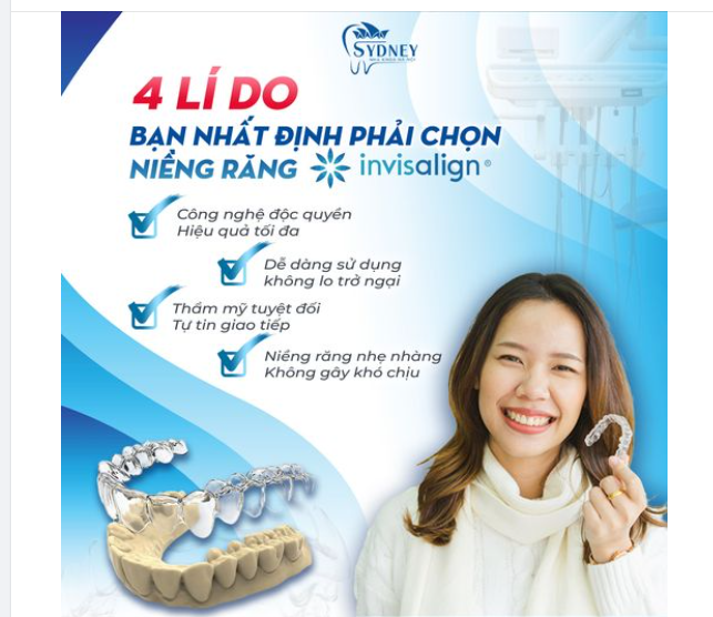 4 LÝ LO BẠN NHẤT ĐINH PHẢI CHỌN NIỀNG RĂNG INVISALIGN